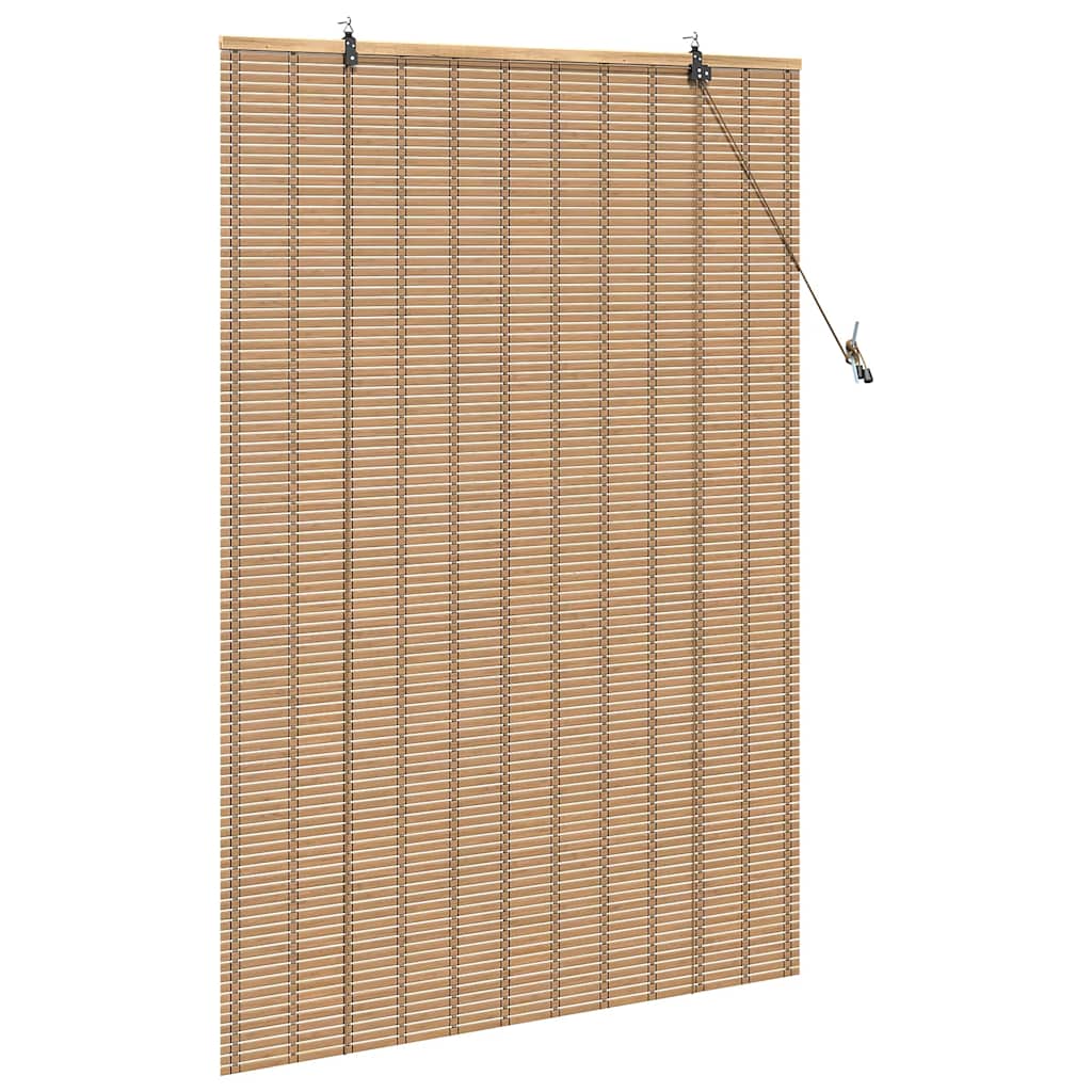 Estores de rolo Outros Manual Marrom Claro 100 x 160 cm Bambu