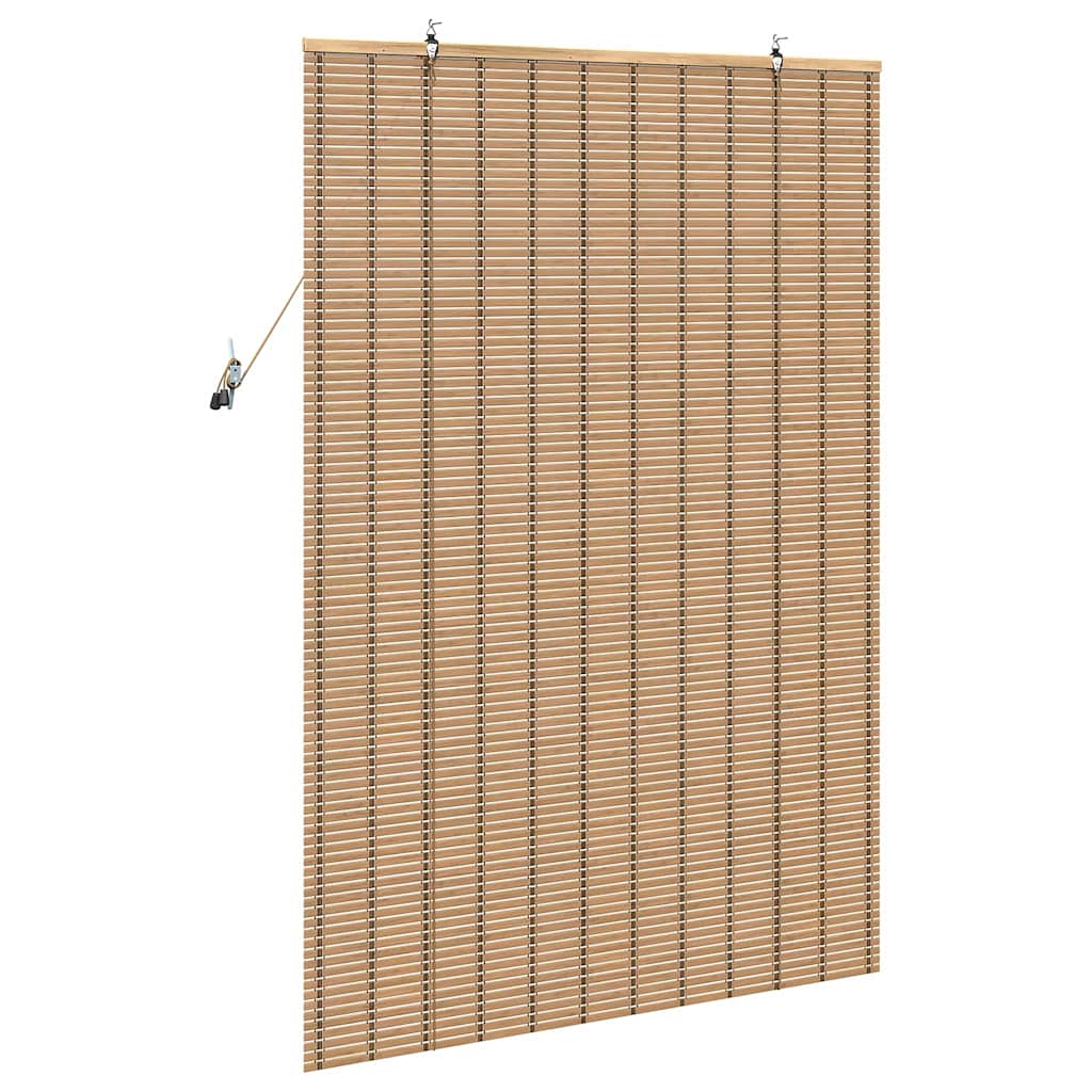 Estores de rolo Outros Manual Marrom Claro 100 x 160 cm Bambu