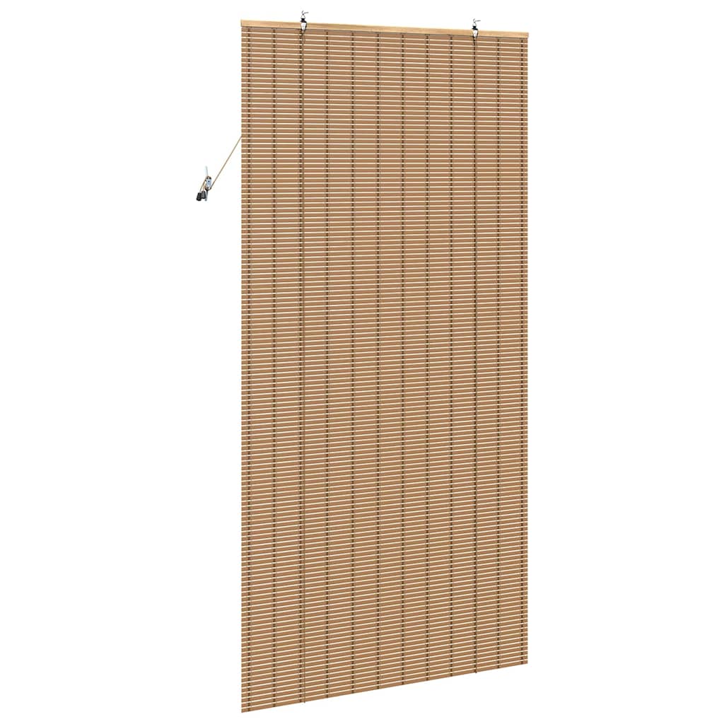 Estores de rolo Outros Manual Marrom Claro 120 x 220 cm Bambu