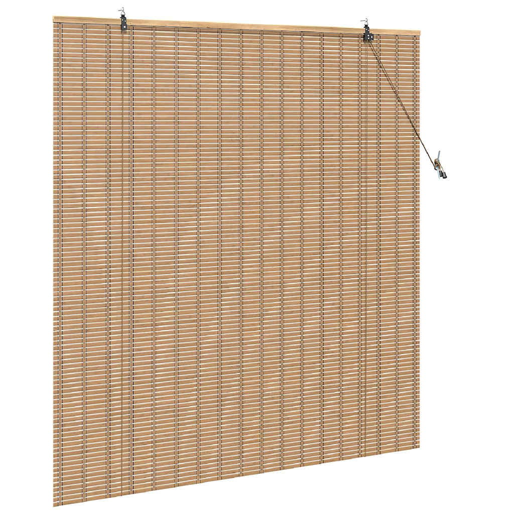 Estores de rolo Outros Manual Marrom Claro 140 x 160 cm Bambu