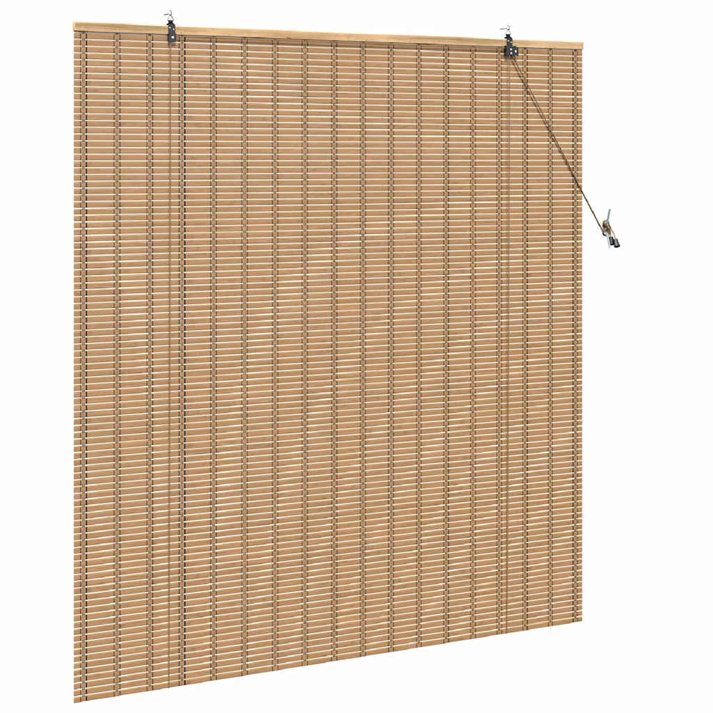 Estores de rolo Outros Manual Marrom Claro 150 x 160 cm Bambu