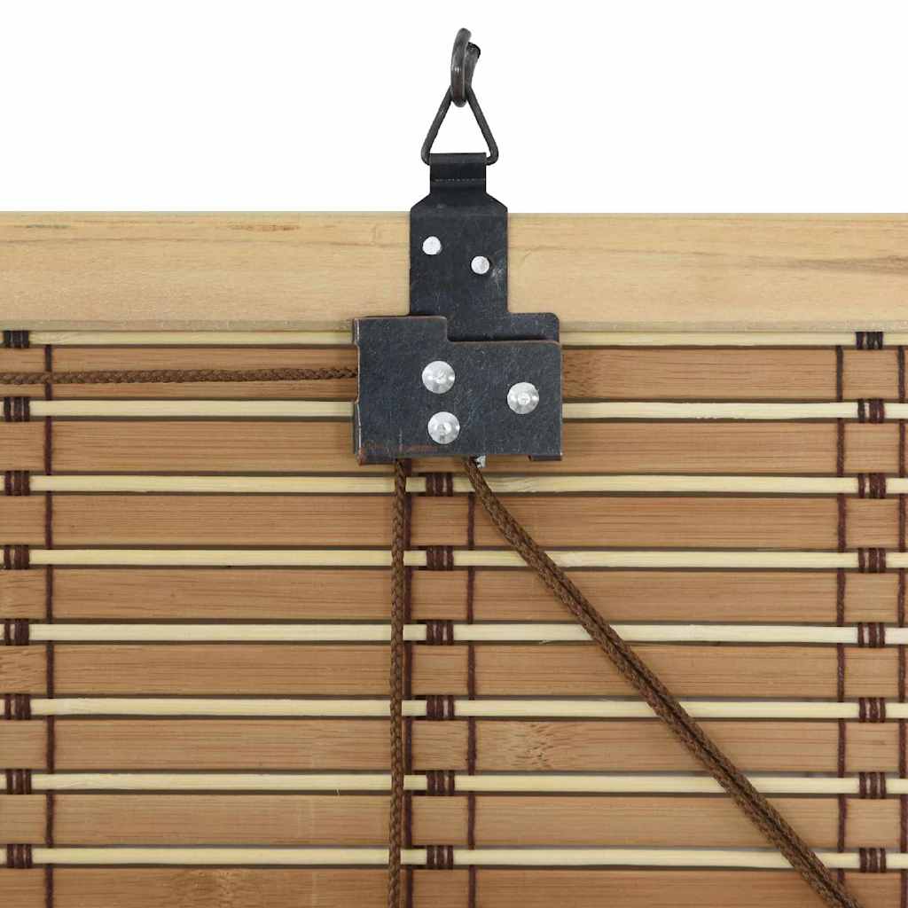 Estores de rolo Outros Manual Marrom Claro 150 x 220 cm Bambu
