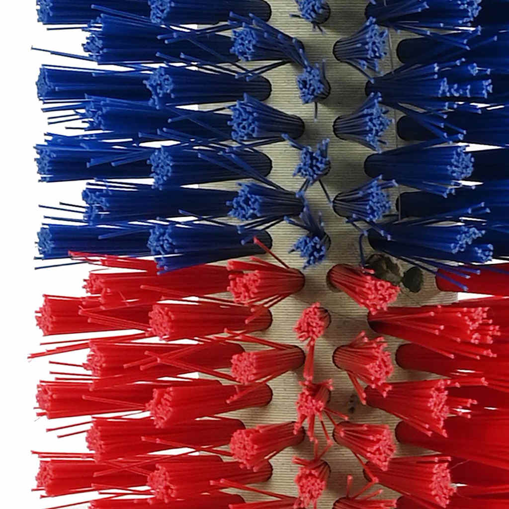 Escovas para Gado Vermelho e Azul 20 x 9 x 50 cm Plástico e Aço