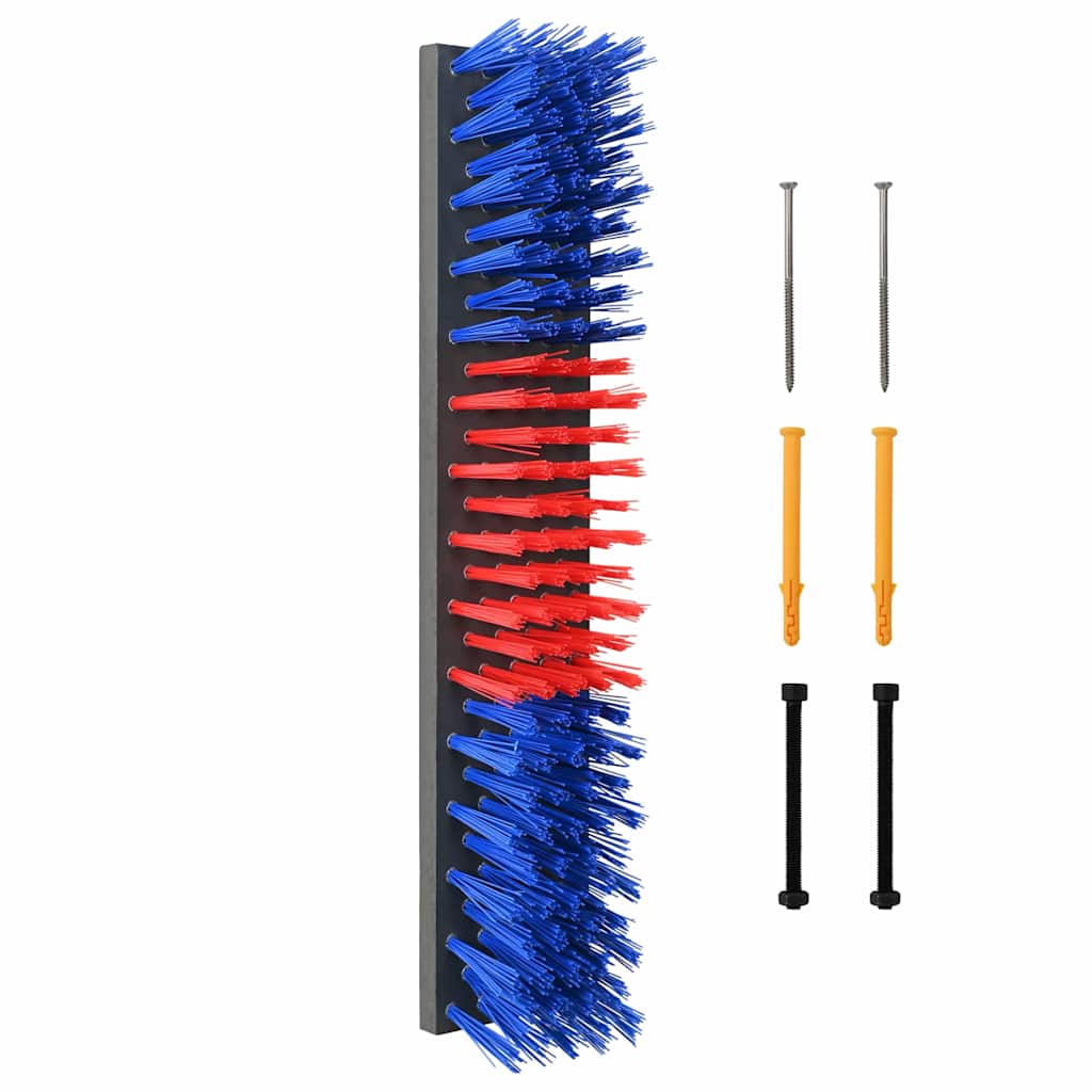 Escovas para Gado Vermelho e Azul 50 x 10 x 6,5 cm