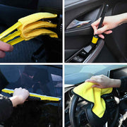 Conjunto de Escovas para Limpeza de Carro 19 pcs Multi Cor na