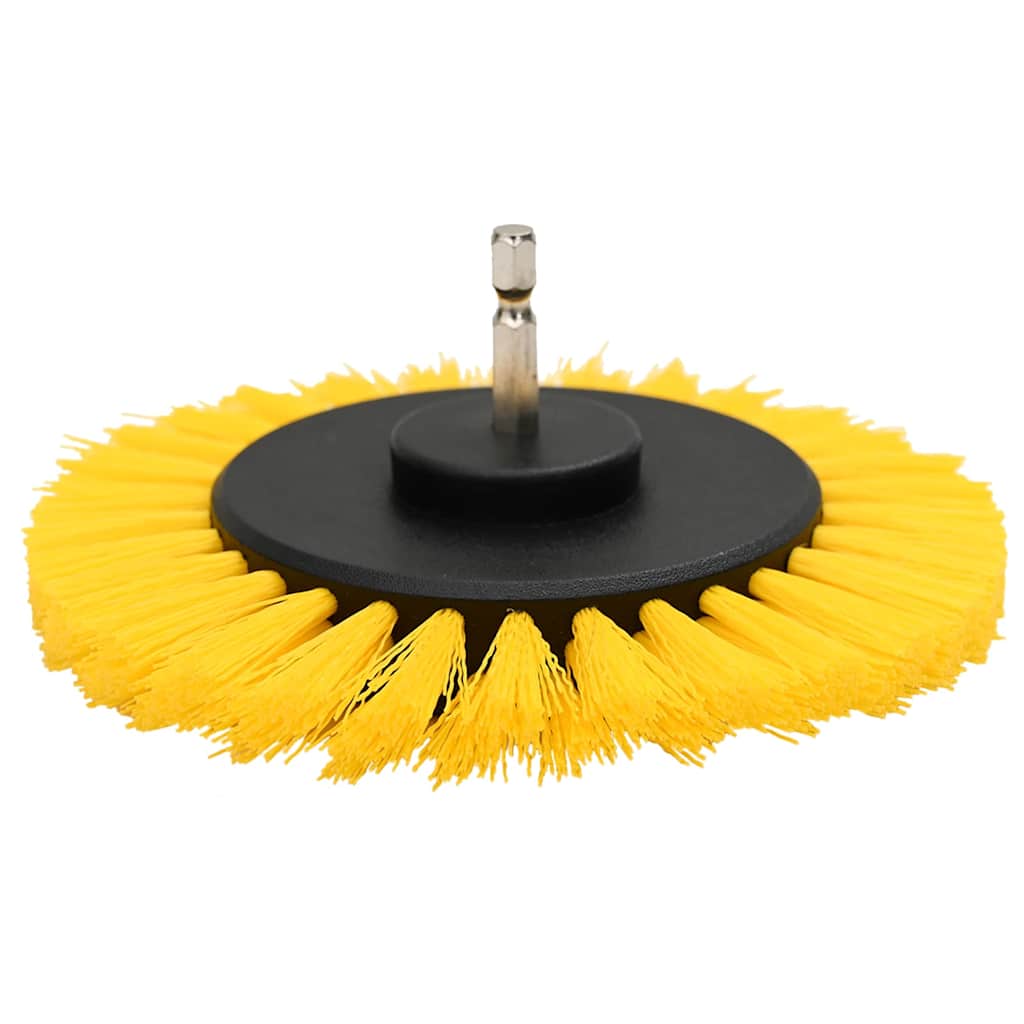 Conjunto de Escovas para Limpeza de Carro 19 pcs Multi Cor na