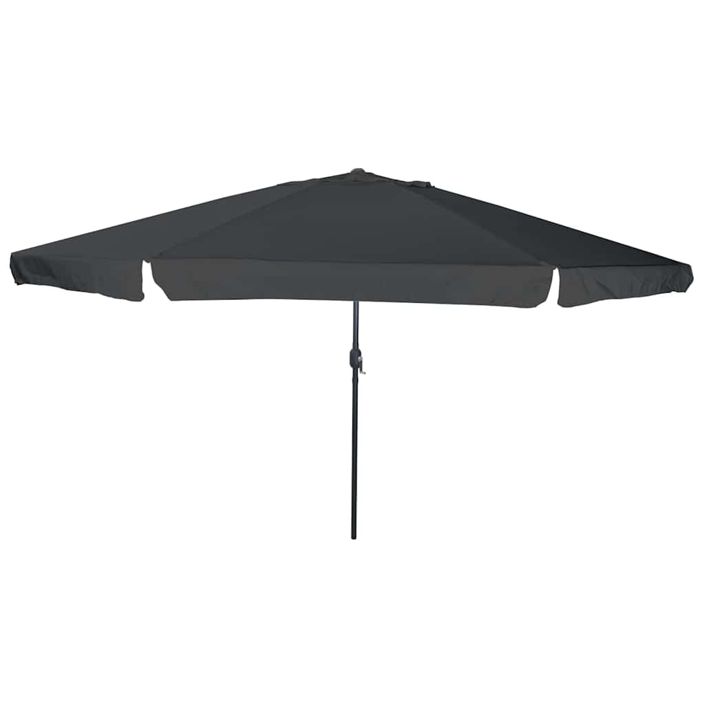 Guarda-sol de Jardim Antracite e Preto 395 x 395 x 245 cm