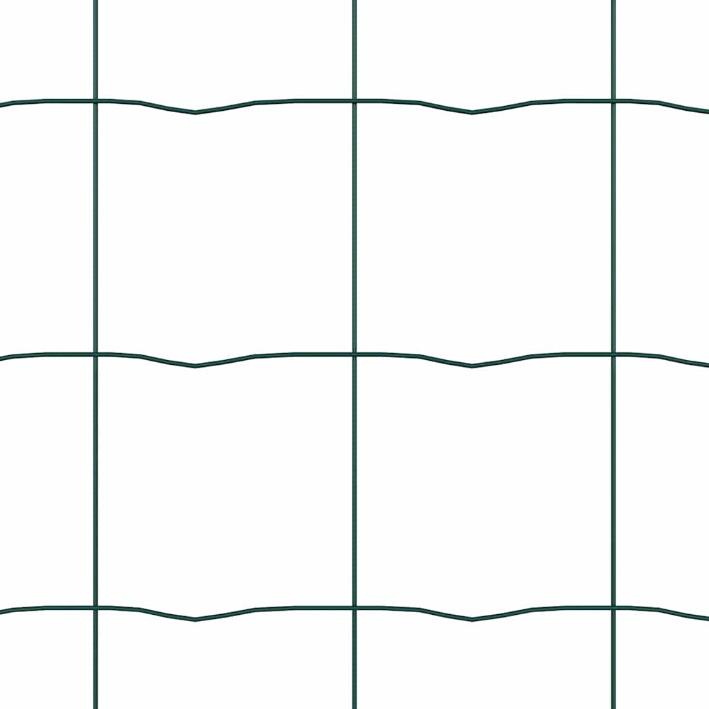 Cerca Euro Verde 0.4 x 10 m Ferro revestido de PVC