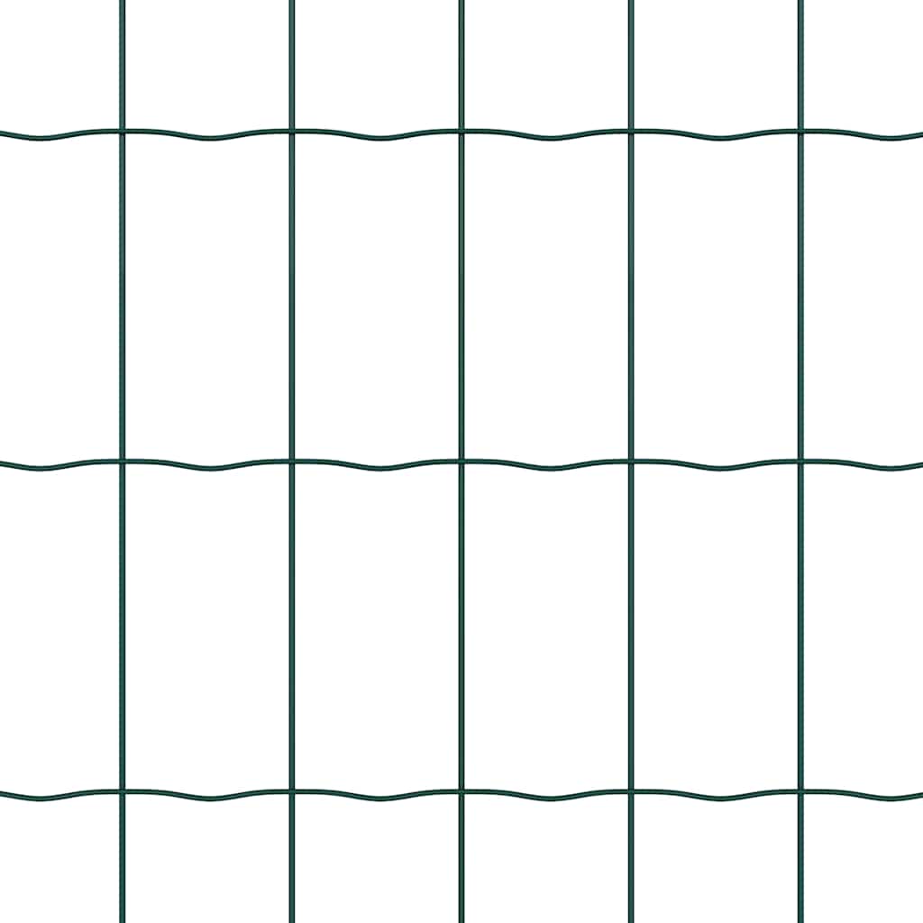 Cerca Euro Verde 0.4 x 25 m Ferro revestido de PVC