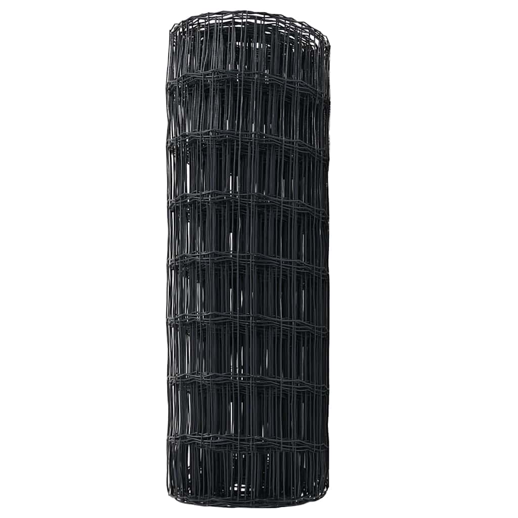 Cerca Euro Cinzeto 0.4 x 25 m Ferro revestido de PVC