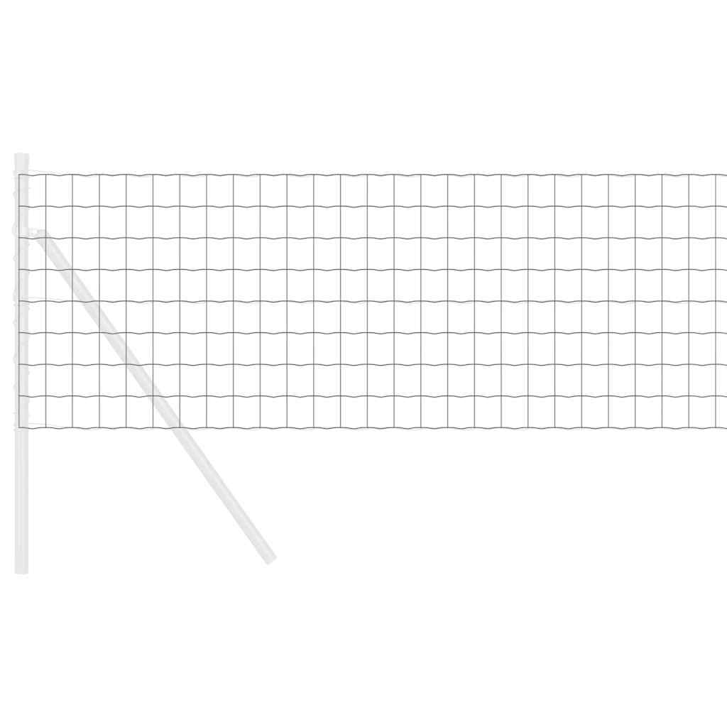 Cerca Euro Cinzeto 0.4 x 25 m Ferro revestido de PVC