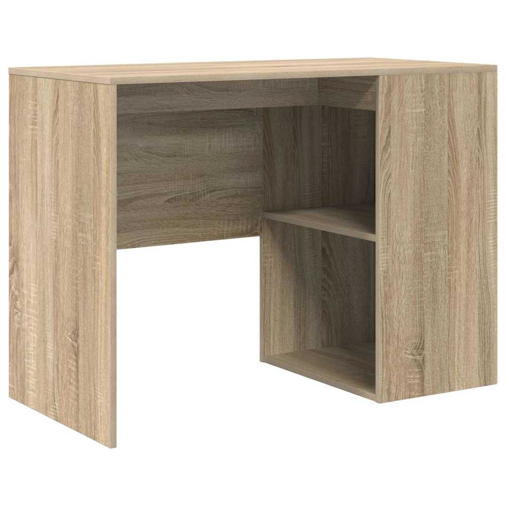 Secretária de canto com gaveta Carvalho Sonoma 102 x 50 x 75 cm