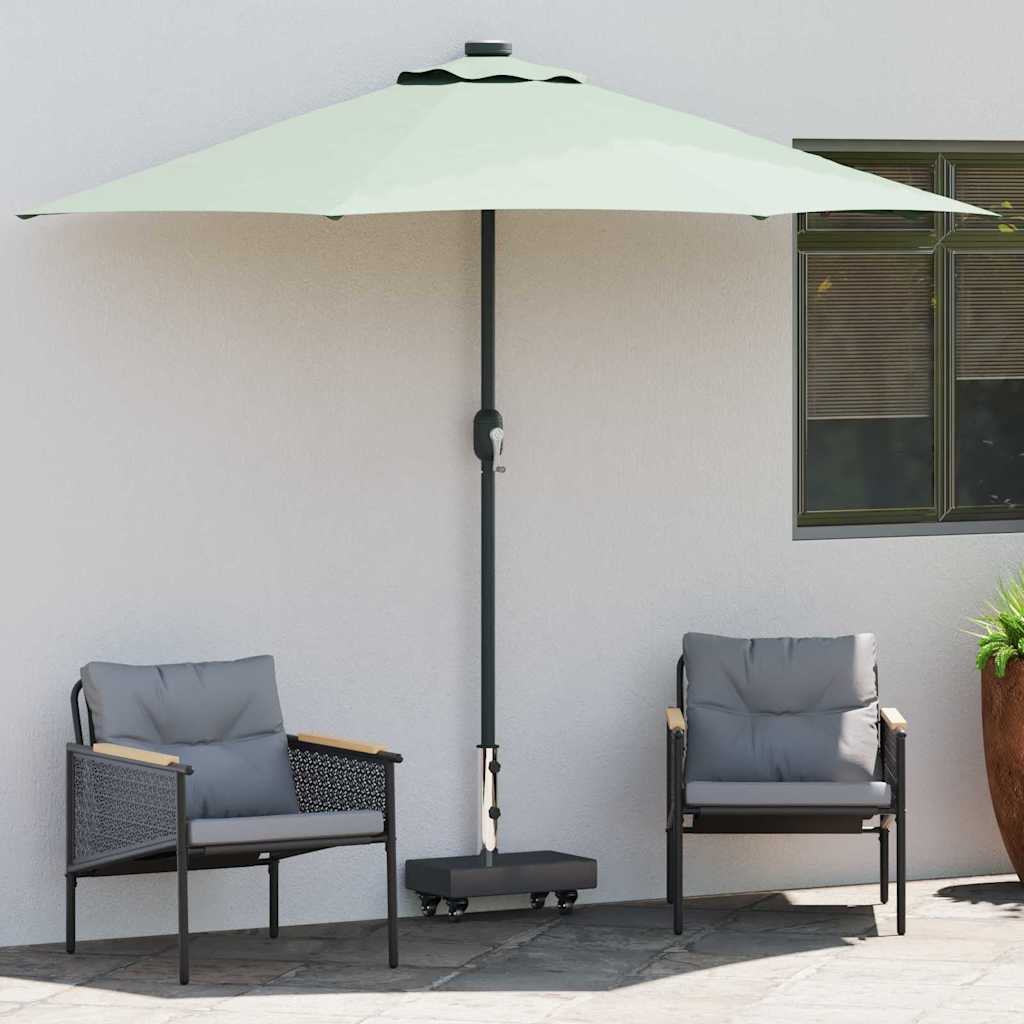 Base para chapéu de sol Preto 45 x 25 x 45 cm Granito e Aço