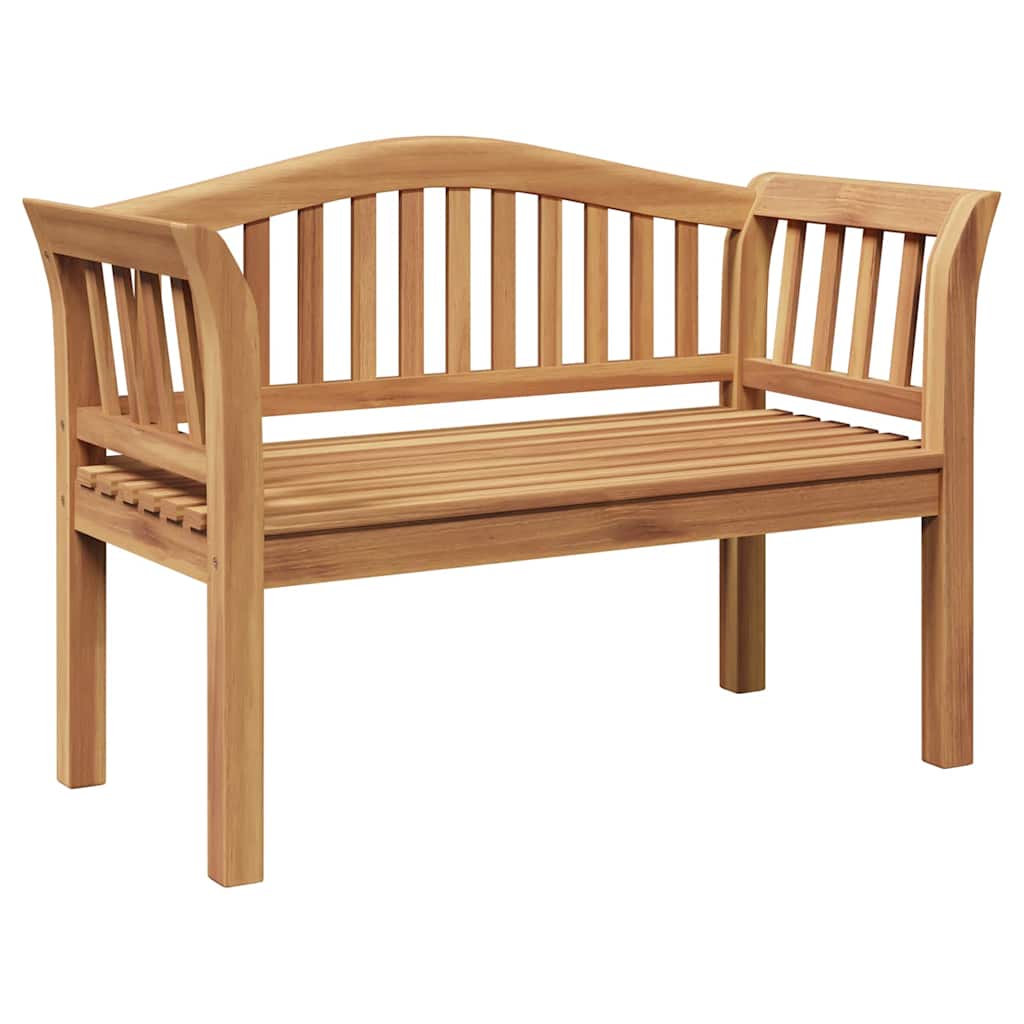 Banco de jardim Castanho 120 x 53,5 x 85 cm