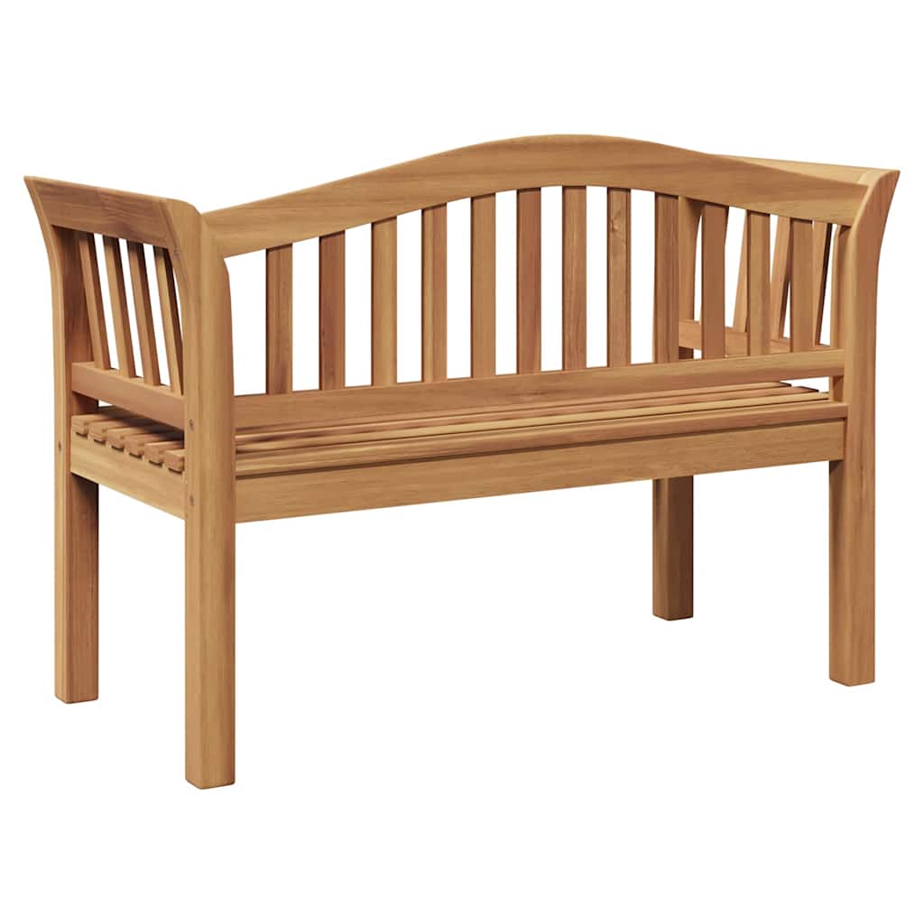 Banco de jardim Castanho 120 x 53,5 x 85 cm