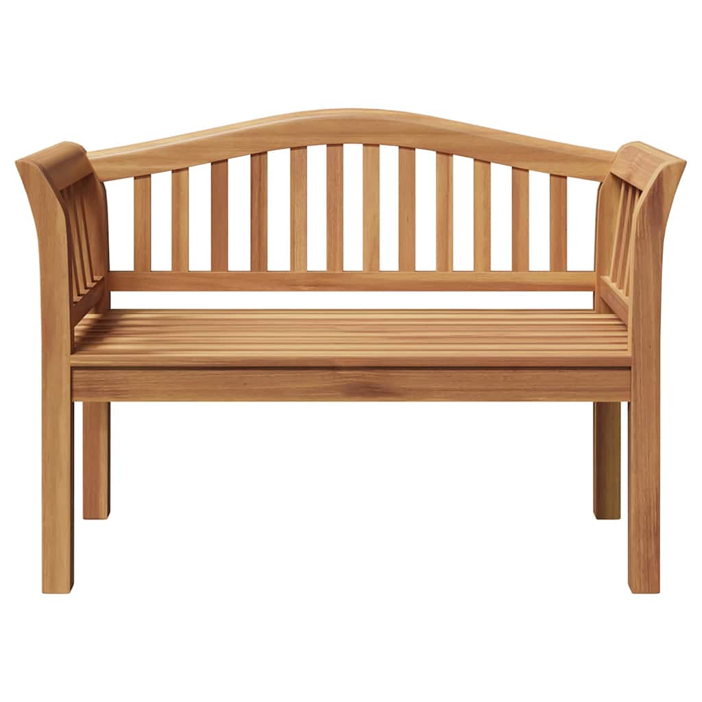 Banco de jardim Castanho 120 x 53,5 x 85 cm