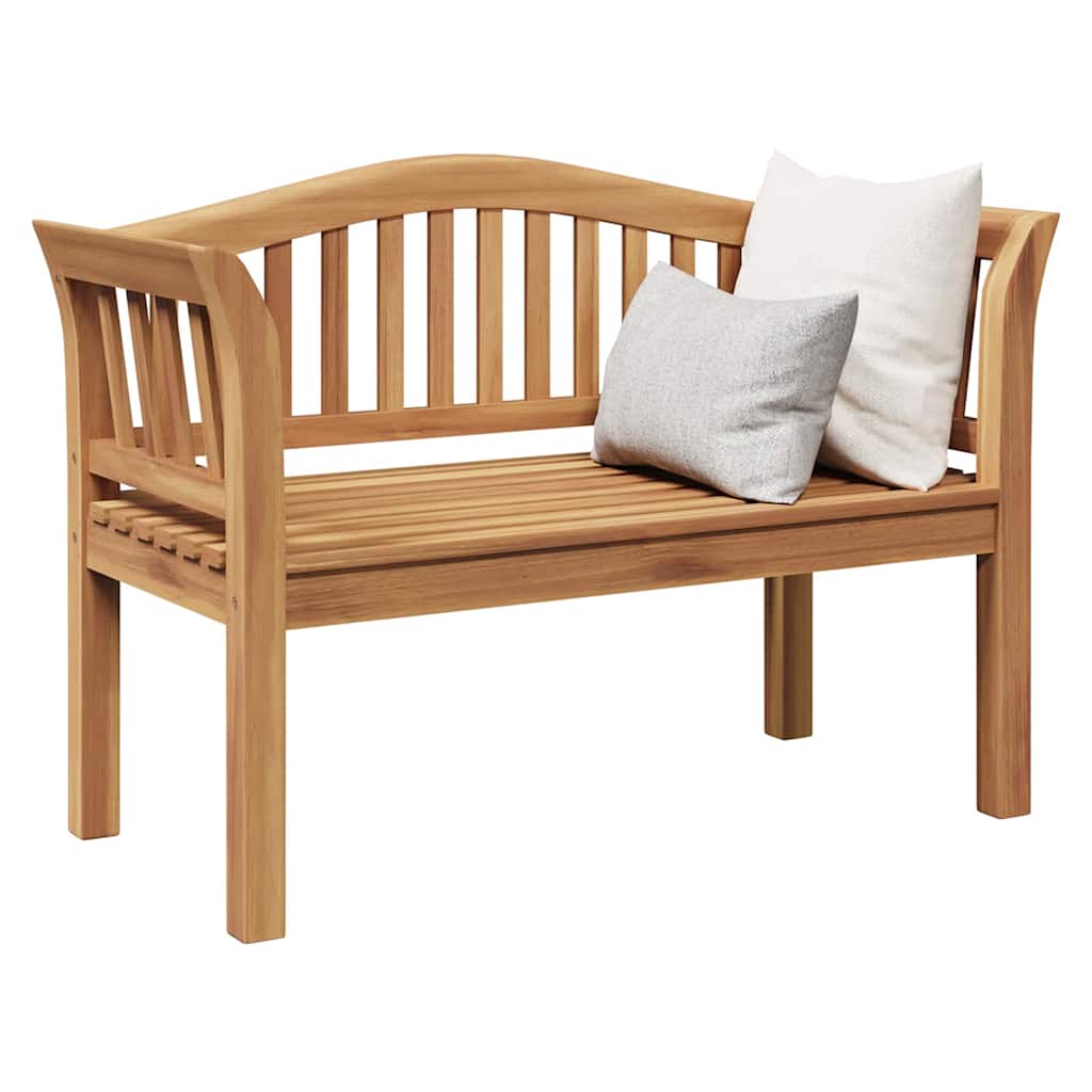 Banco de jardim Castanho 120 x 53,5 x 85 cm