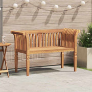 Banco de jardim Castanho 127.5 x 52 x 80 cm