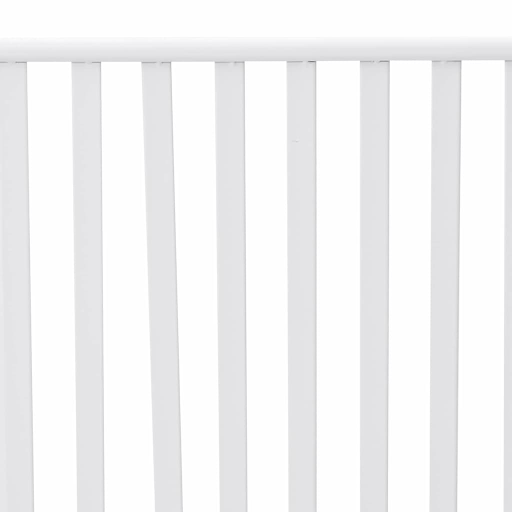 Banco de jardim Branco 104 x 54 x 93cm Aço