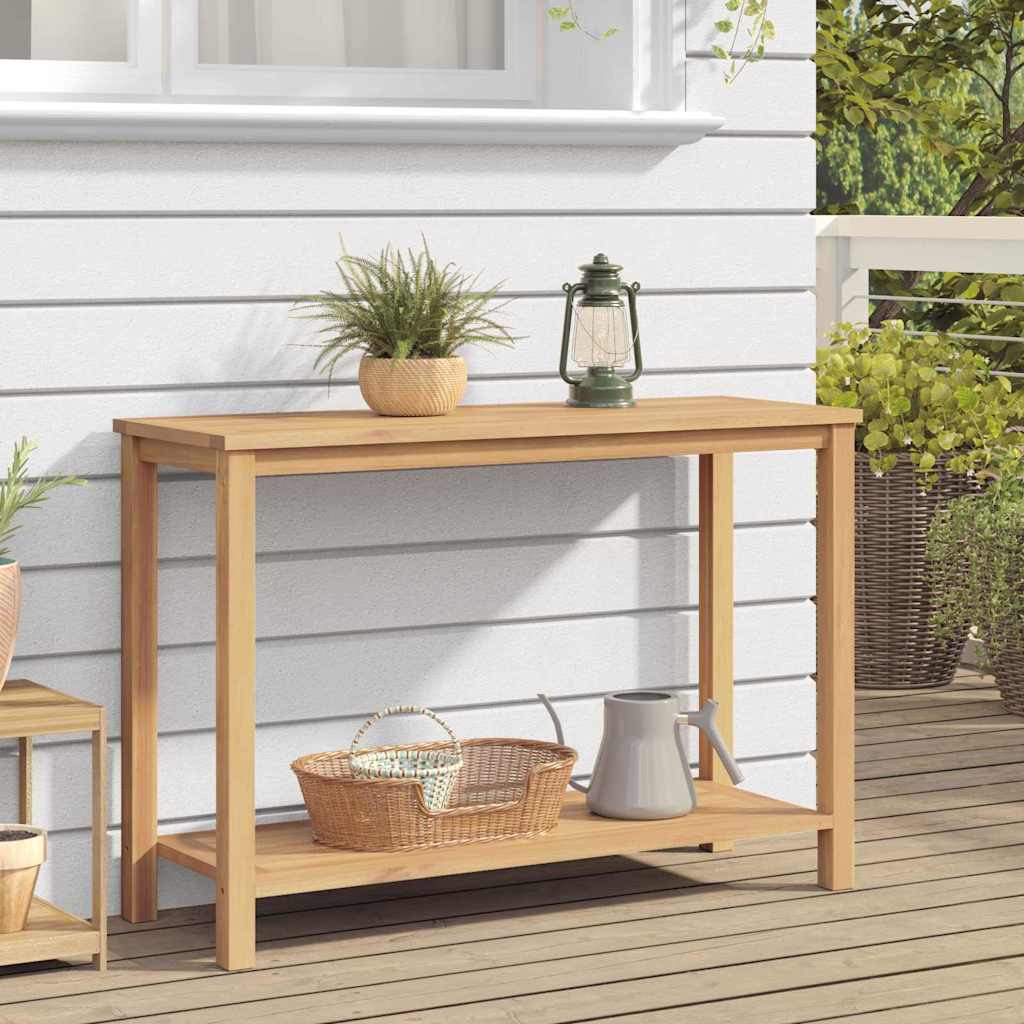 Mesa de centro Castanho 110 x 40 x 45 cm Madeira de teca maciça