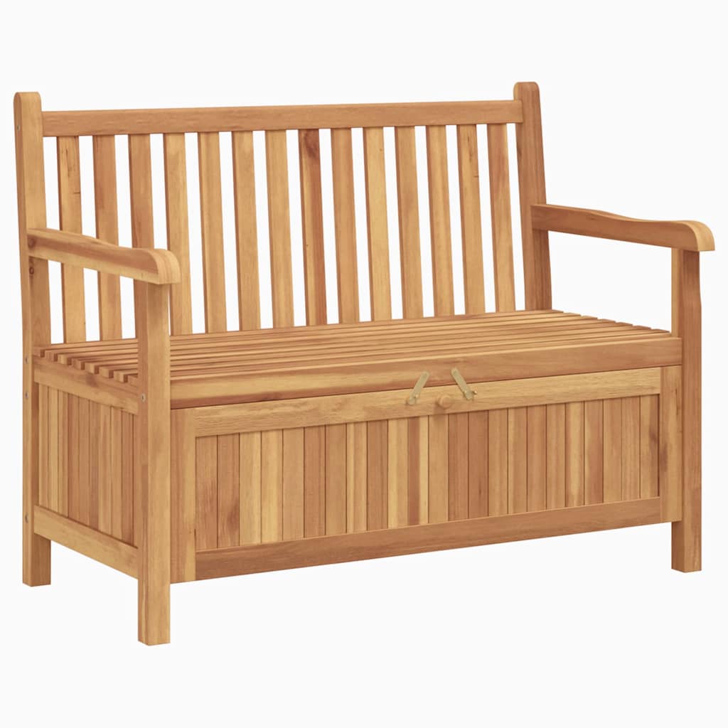 Banco de Armazenamento para Jardim Castanho 114 x 60 x 90 cm