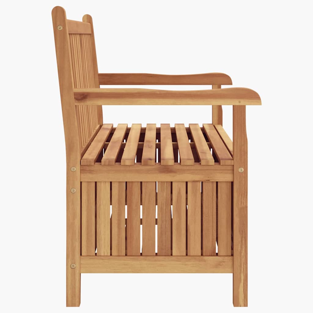 Banco de Armazenamento para Jardim Castanho 114 x 60 x 90 cm