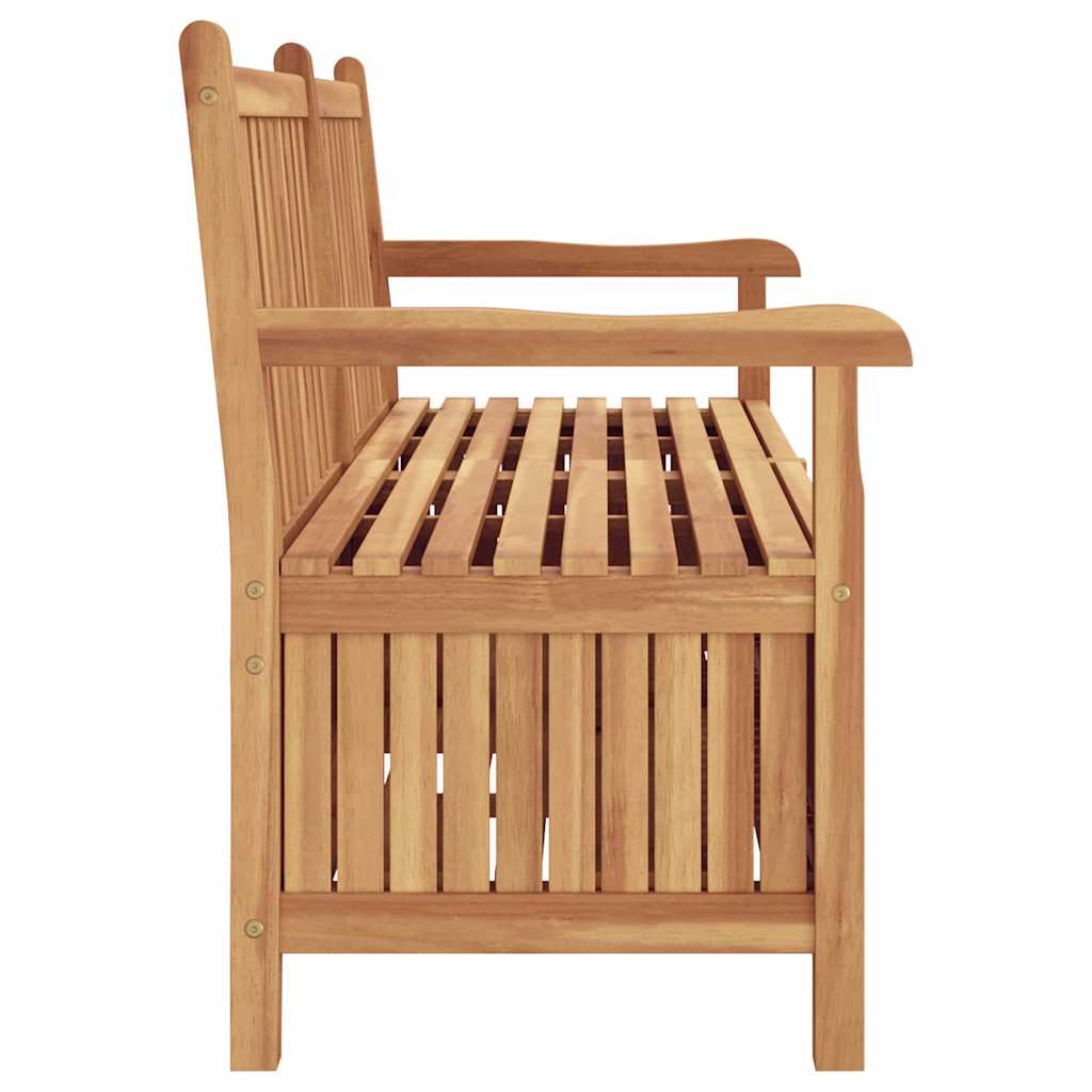 Banco de Armazenamento para Jardim Castanho 150 x 60 x 90 cm