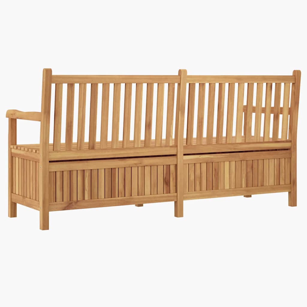 Banco de Armazenamento para Jardim Castanho 180 x 60 x 90 cm