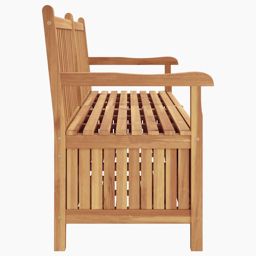 Banco de Armazenamento para Jardim Castanho 180 x 60 x 90 cm