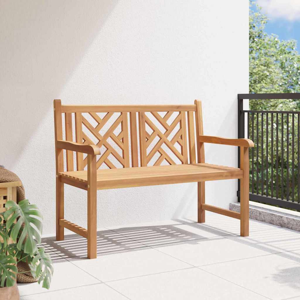 Banco de jardim Castanho 114 x 60 x 90 cm