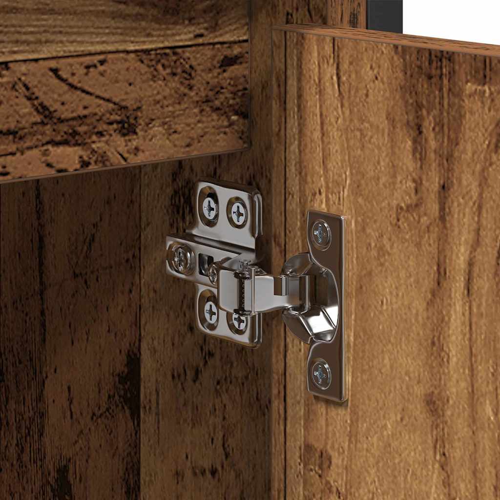 Armário para Pia de Banheiro Madeira Antiga 60 x 35 x 60 cm