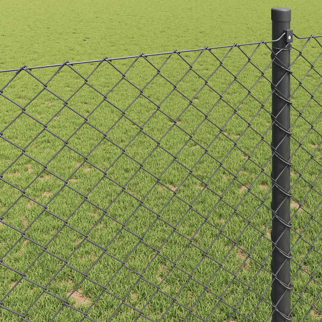 Cerca de Malha Cinzeto 10 x 0.4 m Aço