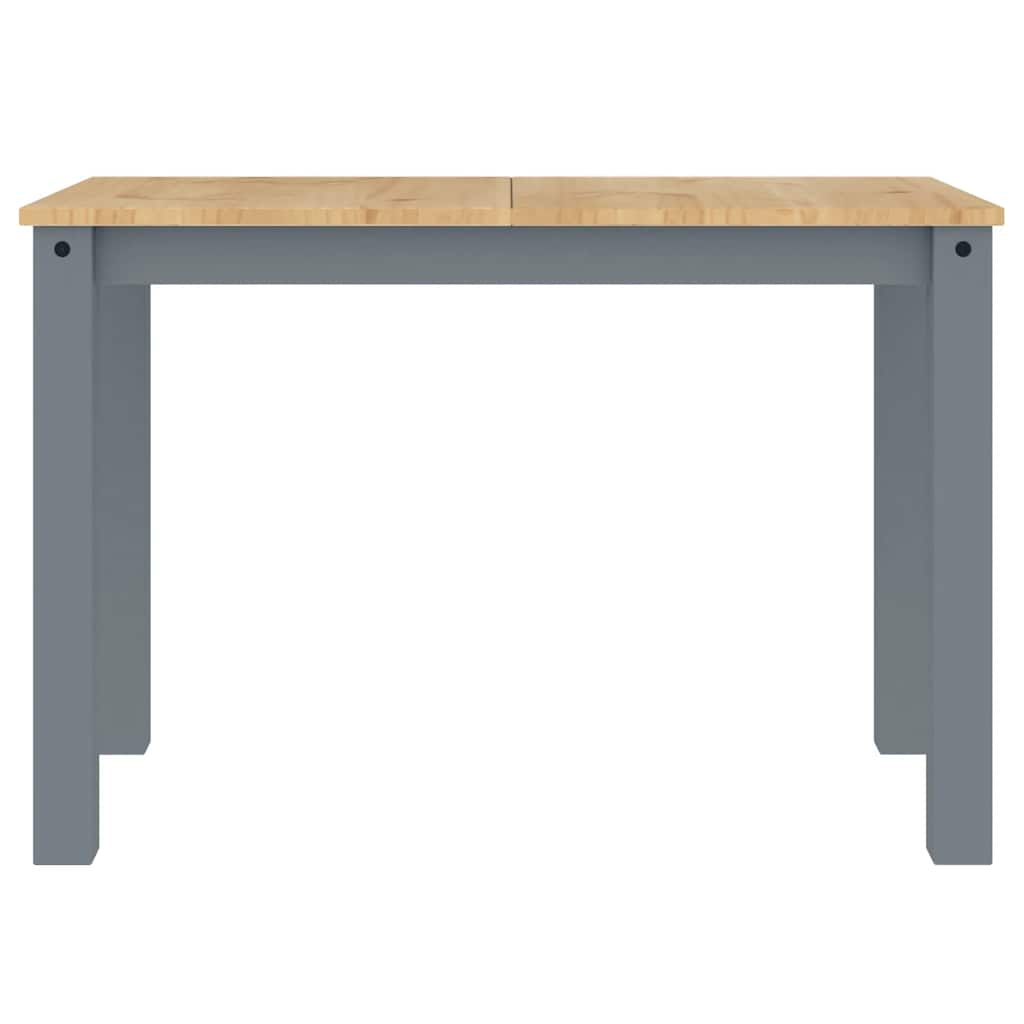 4 pcs conjunto de jantar Panama madeira pinho maciça cinzento