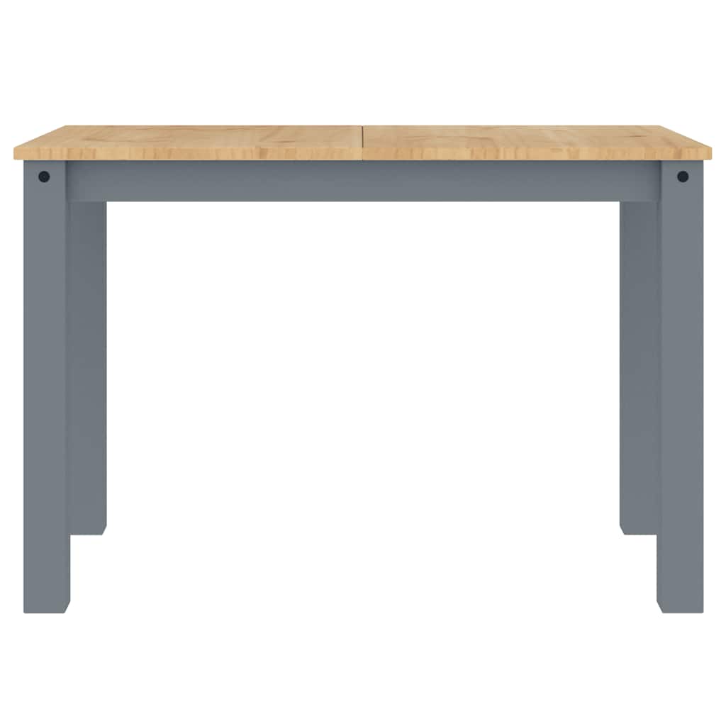 5 pcs conjunto de jantar Panama madeira pinho maciça cinzento