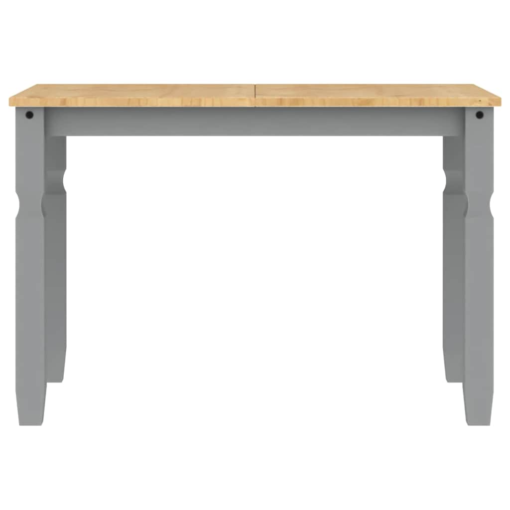 5 pcs conjunto de jantar Panama madeira pinho maciça cinzento