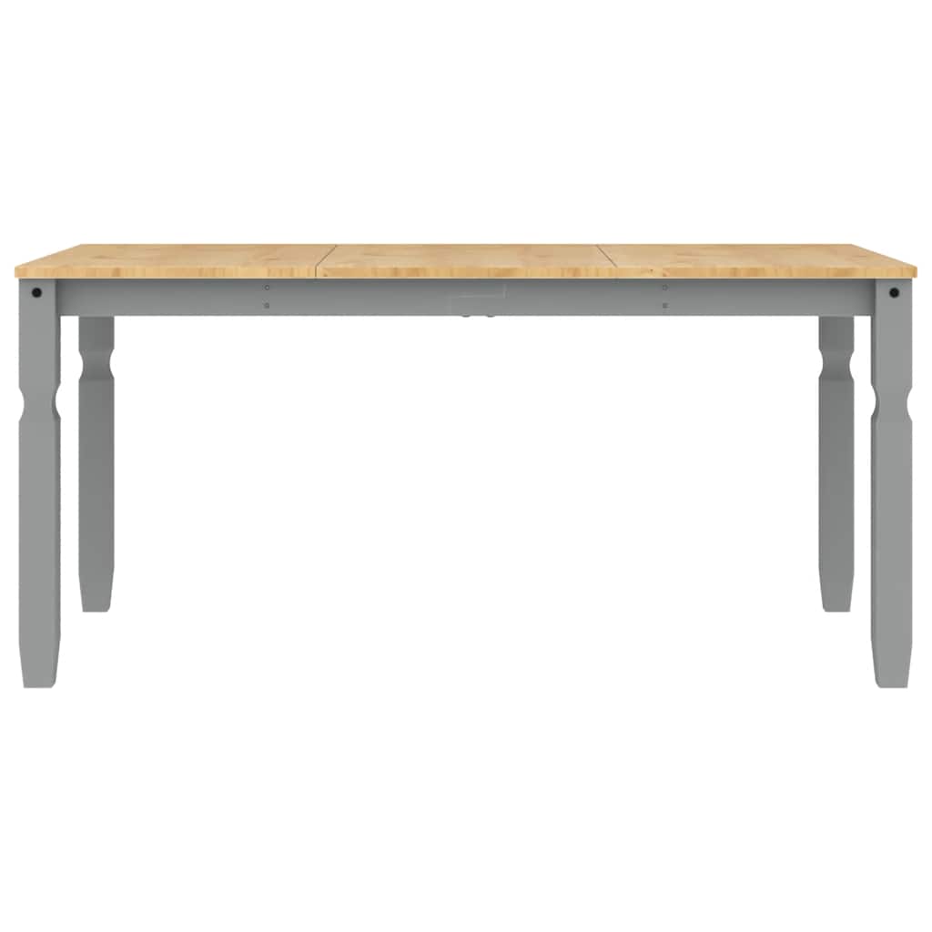 5 pcs conjunto de jantar Panama madeira pinho maciça cinzento