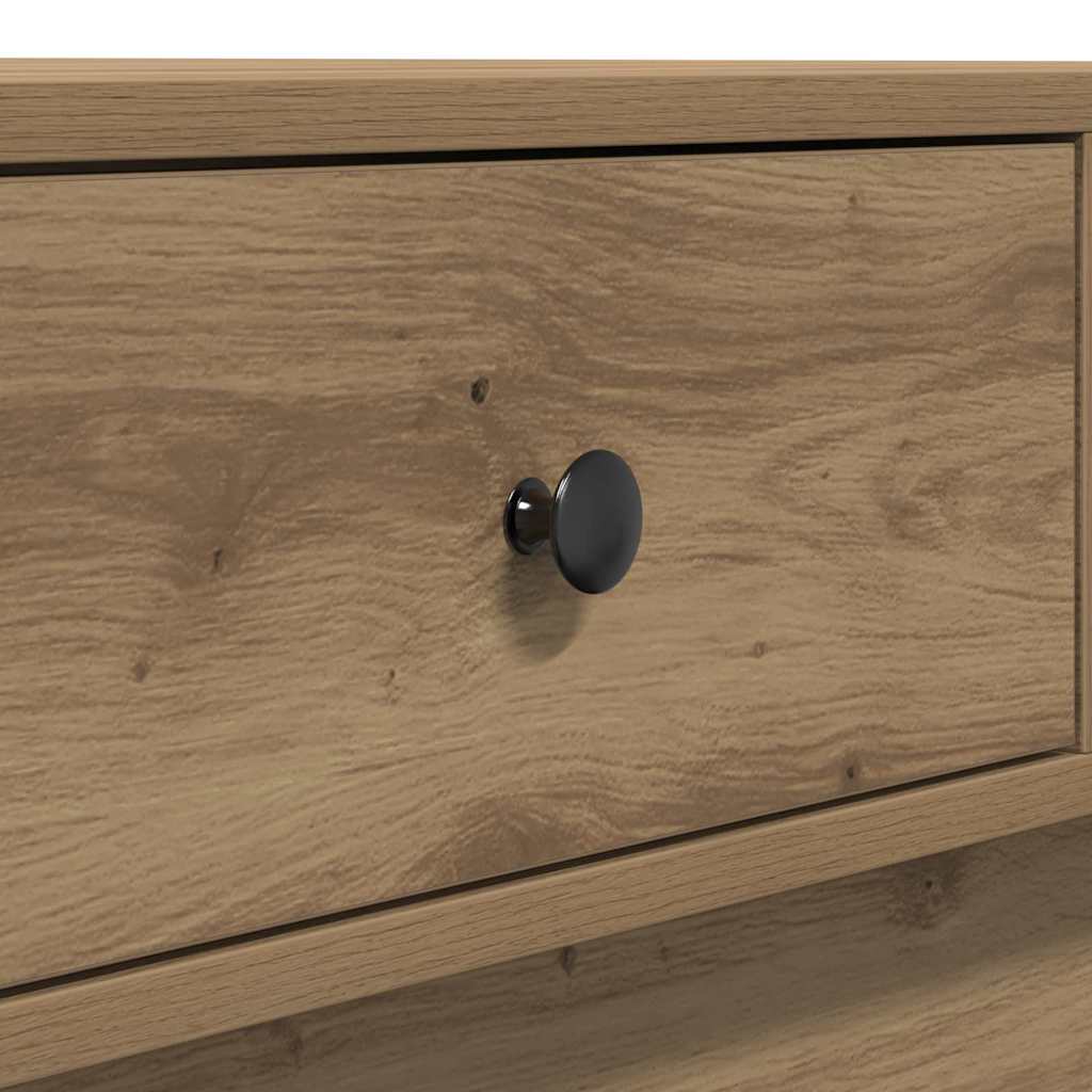 Mesa de centro carvalho artisiano 90 x 90 x 28 cm