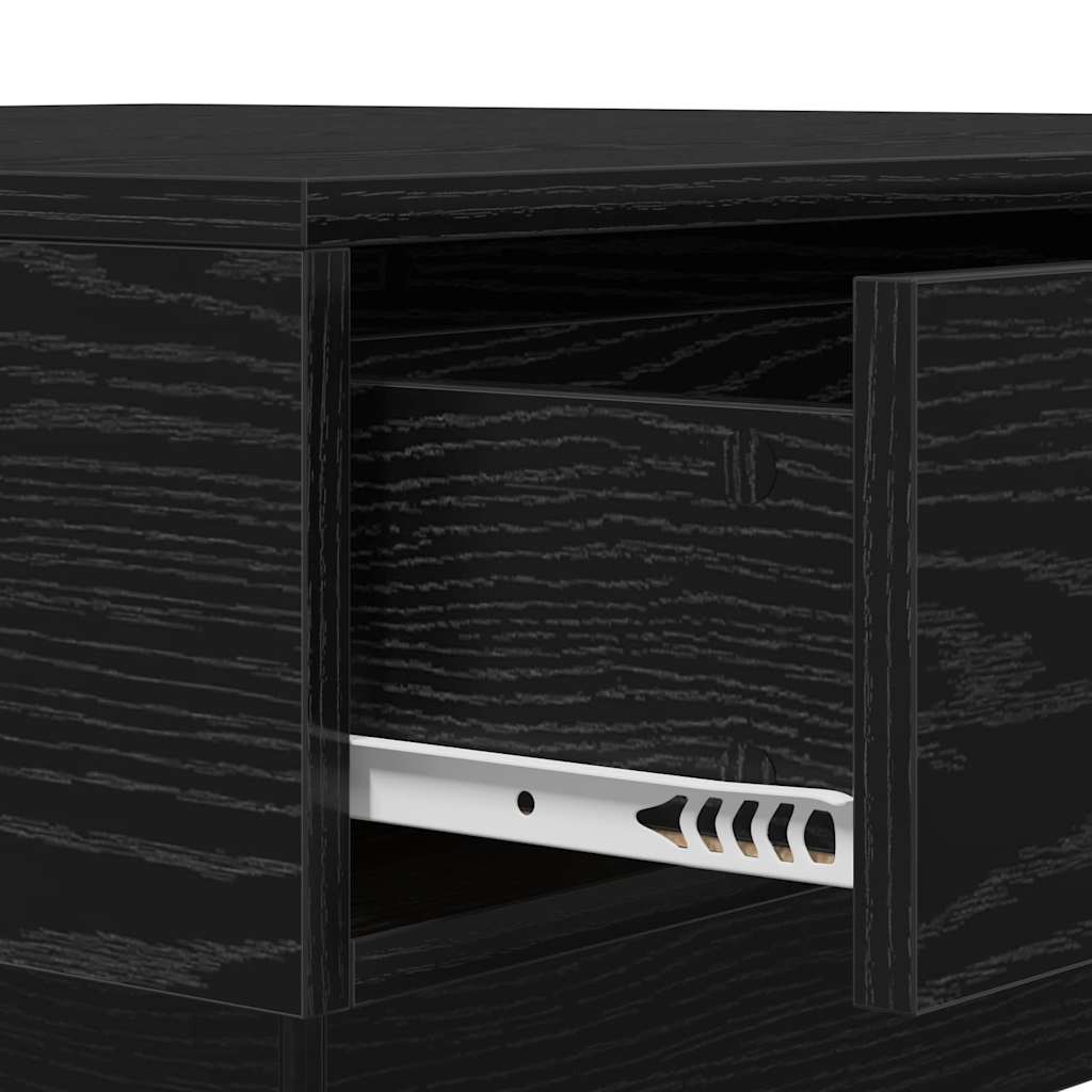 Mesa de centro Carvalho preto 90 x 90 x 28 cm