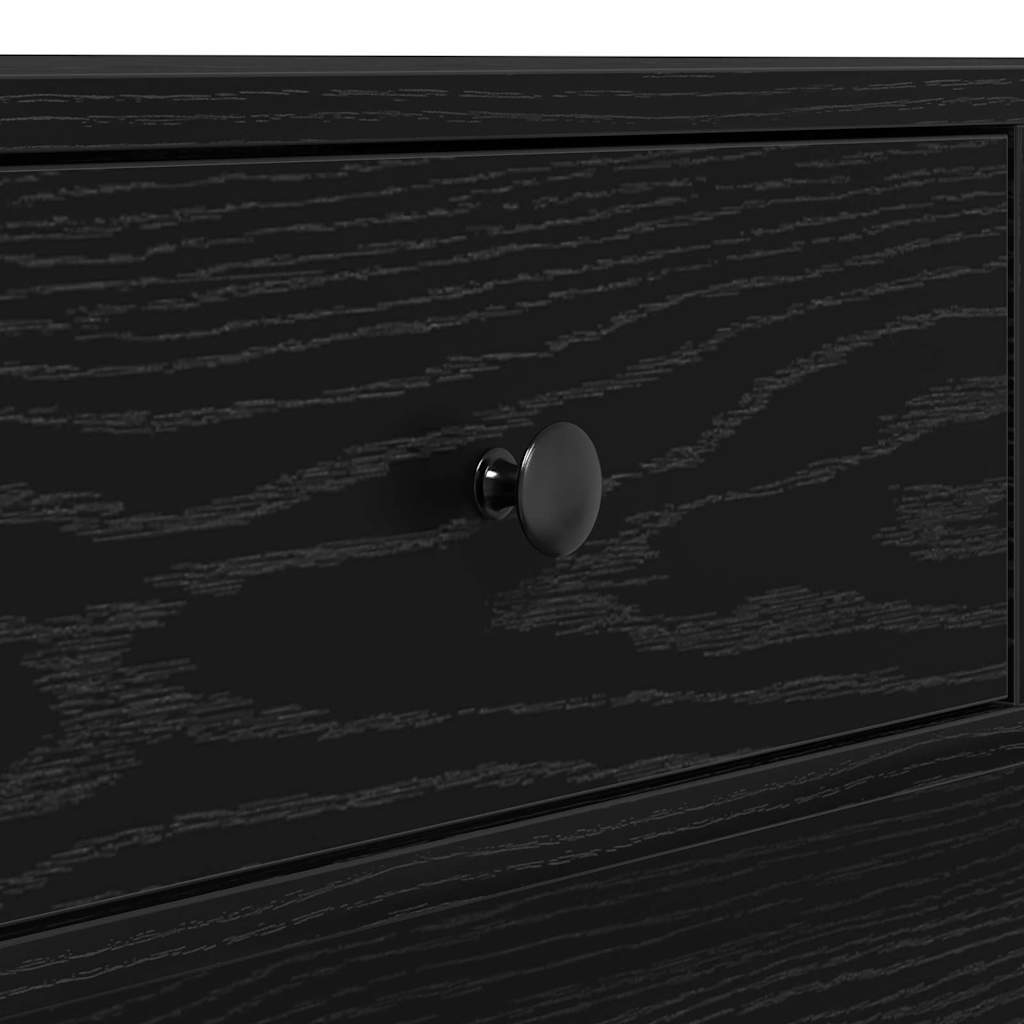 Mesa de centro Carvalho preto 90 x 90 x 28 cm