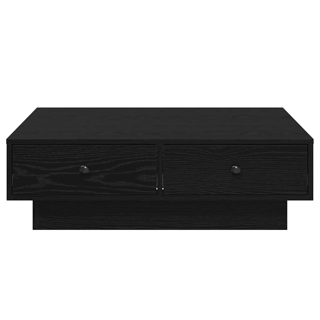 Mesa de centro Carvalho preto 90 x 90 x 28 cm