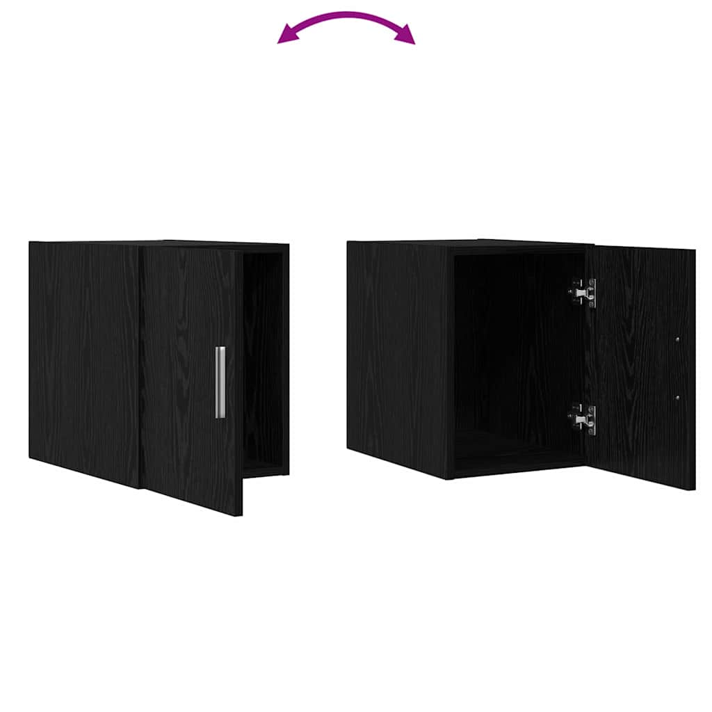 Armário de Parede Carvalho preto 30 x 42.5 x 40 cm