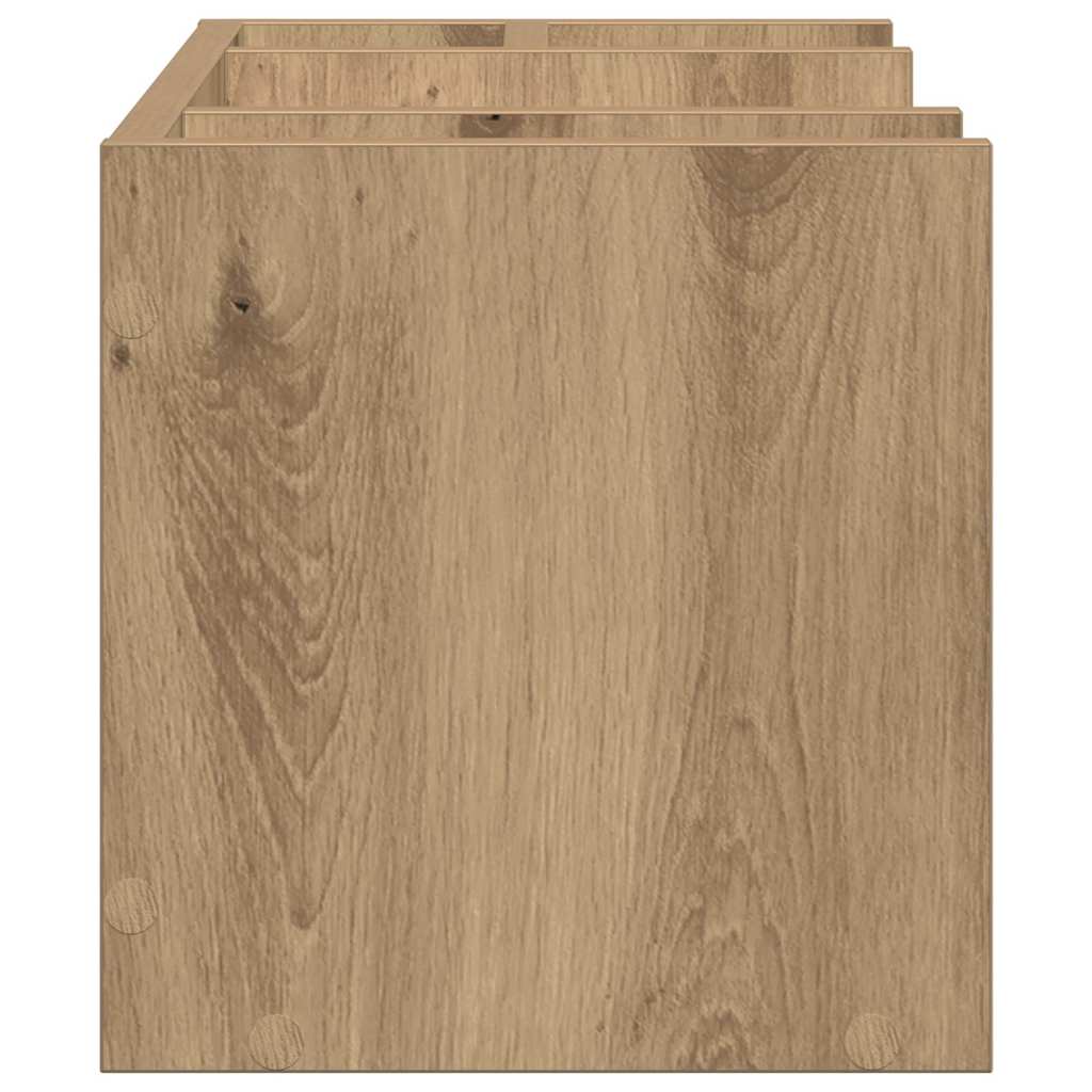 Organizador de Mesa Carvalho preto 44.5 x 24 x 25 cm