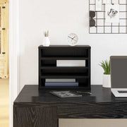 Organizador de Mesa Carvalho Preto 36 x 26 x 29.5 cm