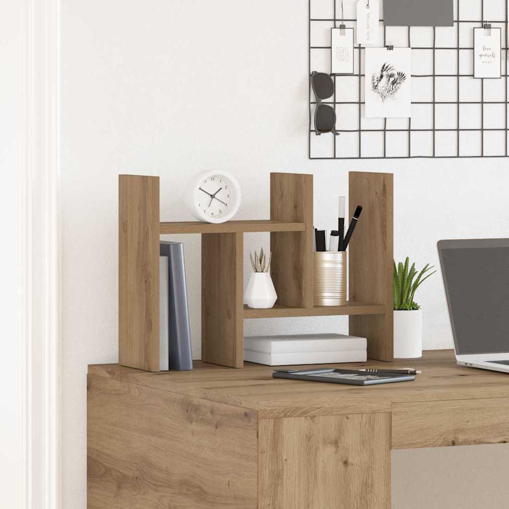 Organizador de Mesa carvalho artisiano 34.5 x 15.5 x 35.5 cm