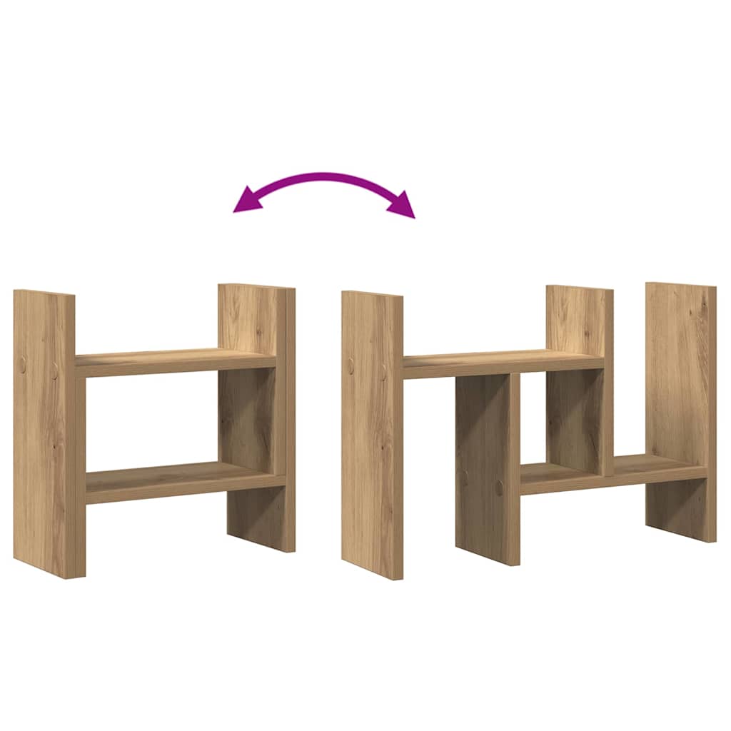 Organizador de Mesa carvalho artisiano 34.5 x 15.5 x 35.5 cm