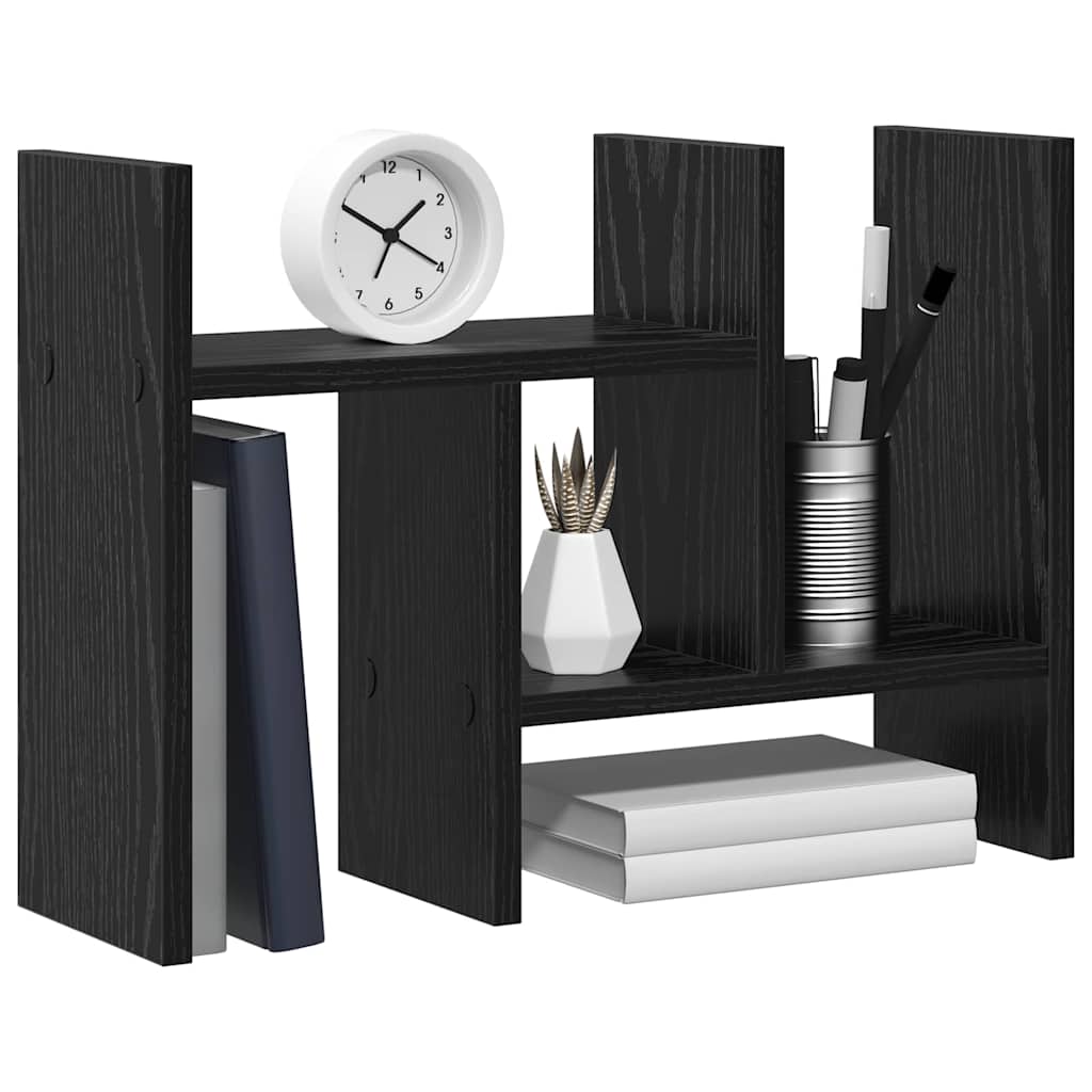 Organizador de Mesa Carvalho preto 34.5 x 15.5 x 35.5 cm