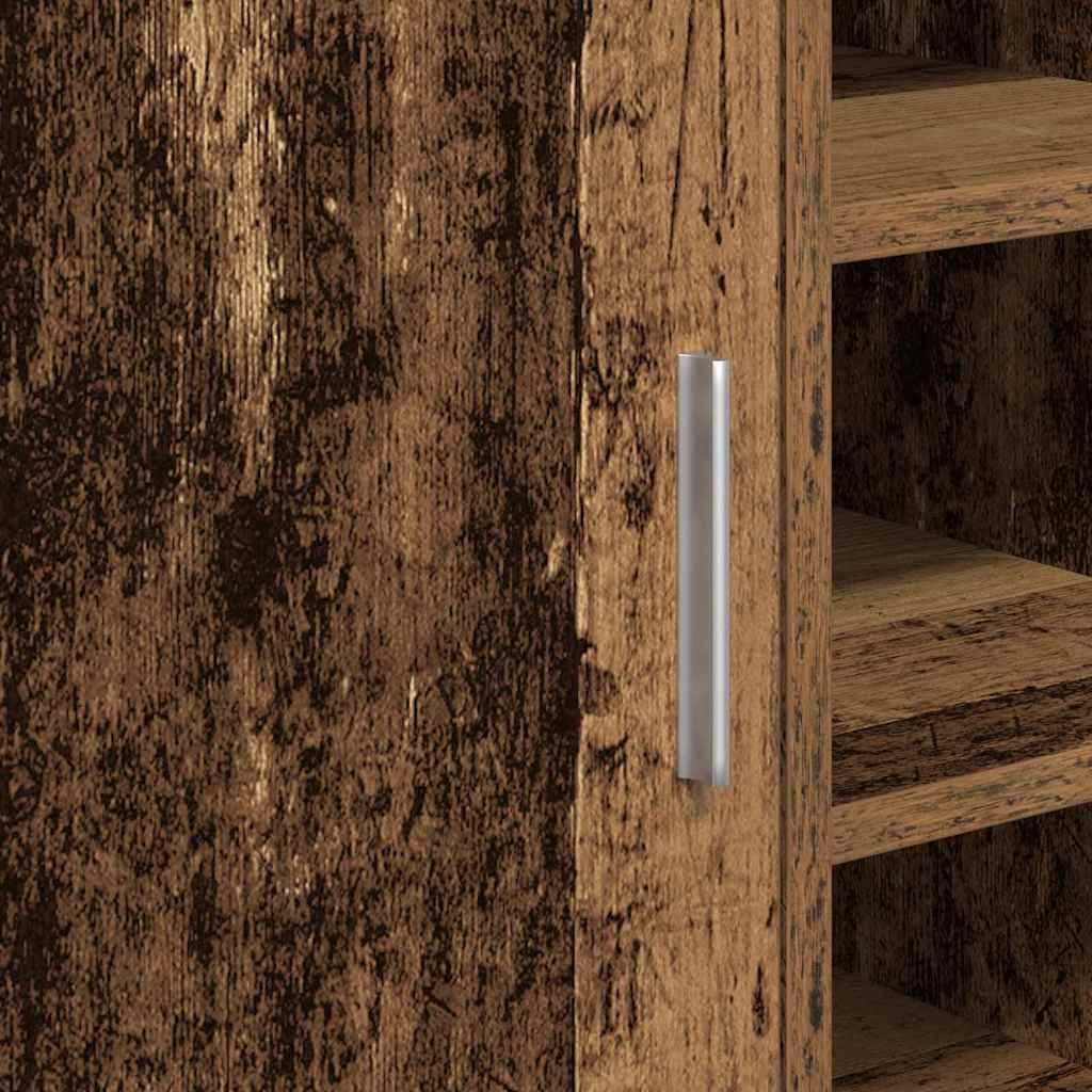 Armário de Banheiro com porta Madeira Antiga 63 x 29 x 55 cm