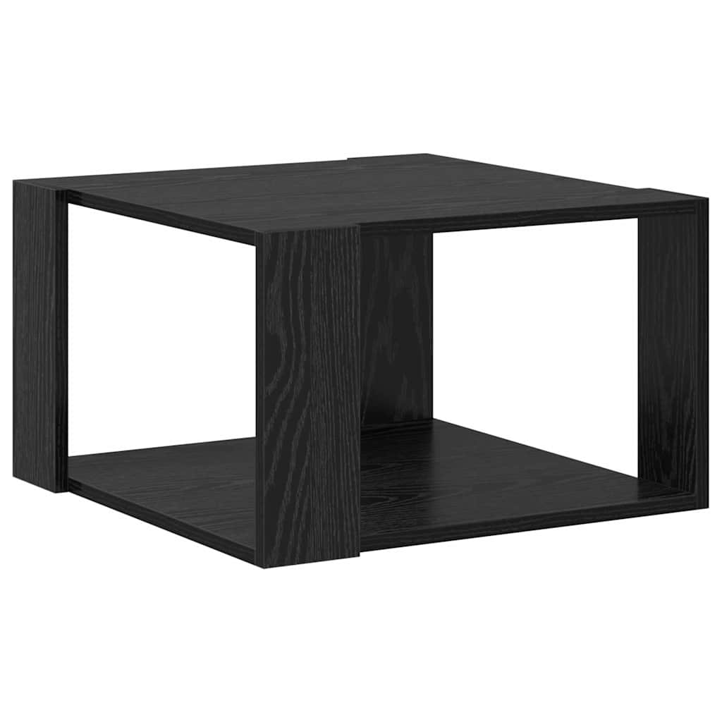 Mesa de centro Carvalho preto 51.5 x 51.5 x 30 cm