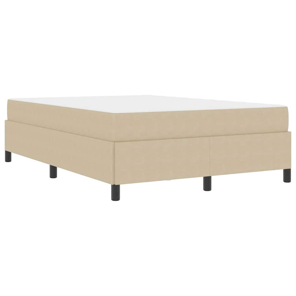 Estrutura da Cama Cinza Verde Claro 140 x 190 cm tecido