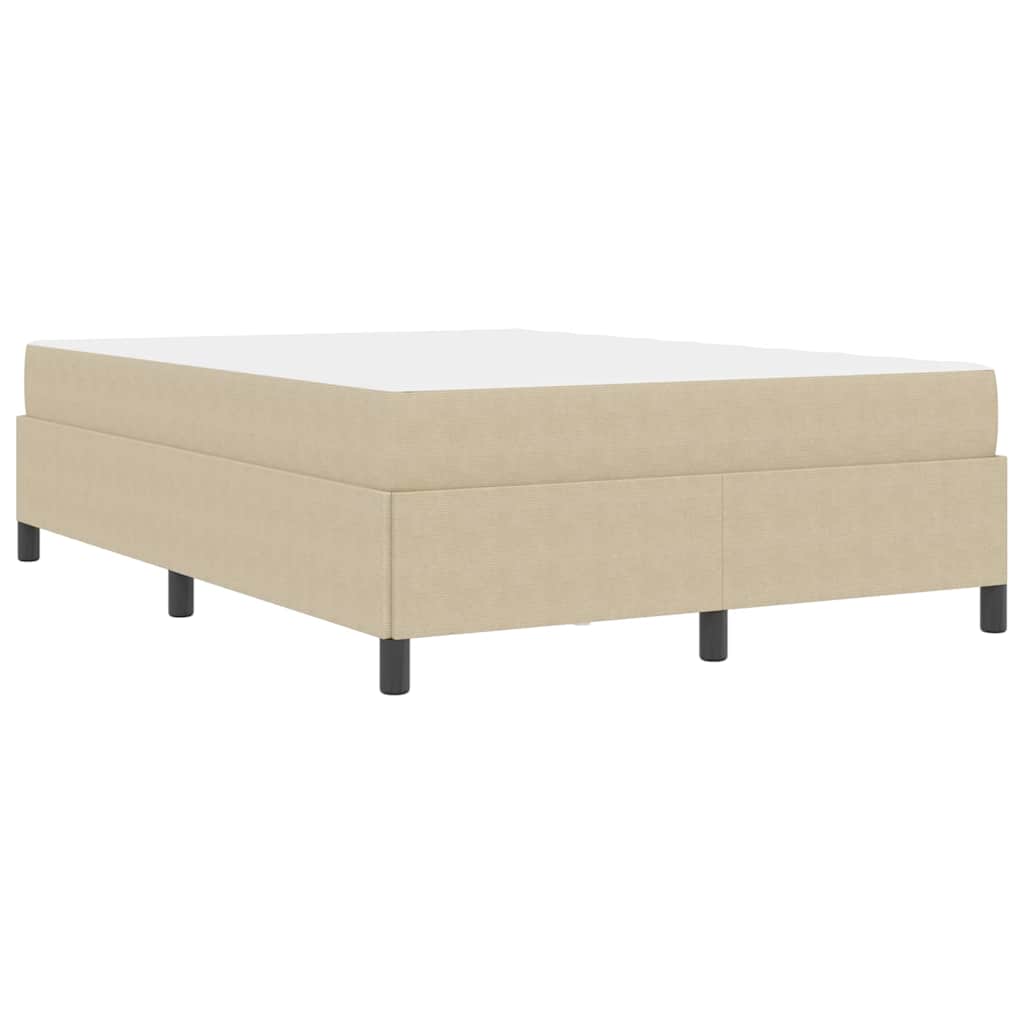 Estrutura da Cama Cinza Verde Claro 140 x 190 cm tecido